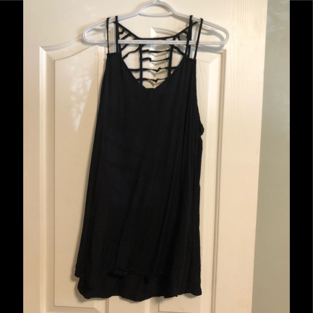 Black RVCA beach cover up